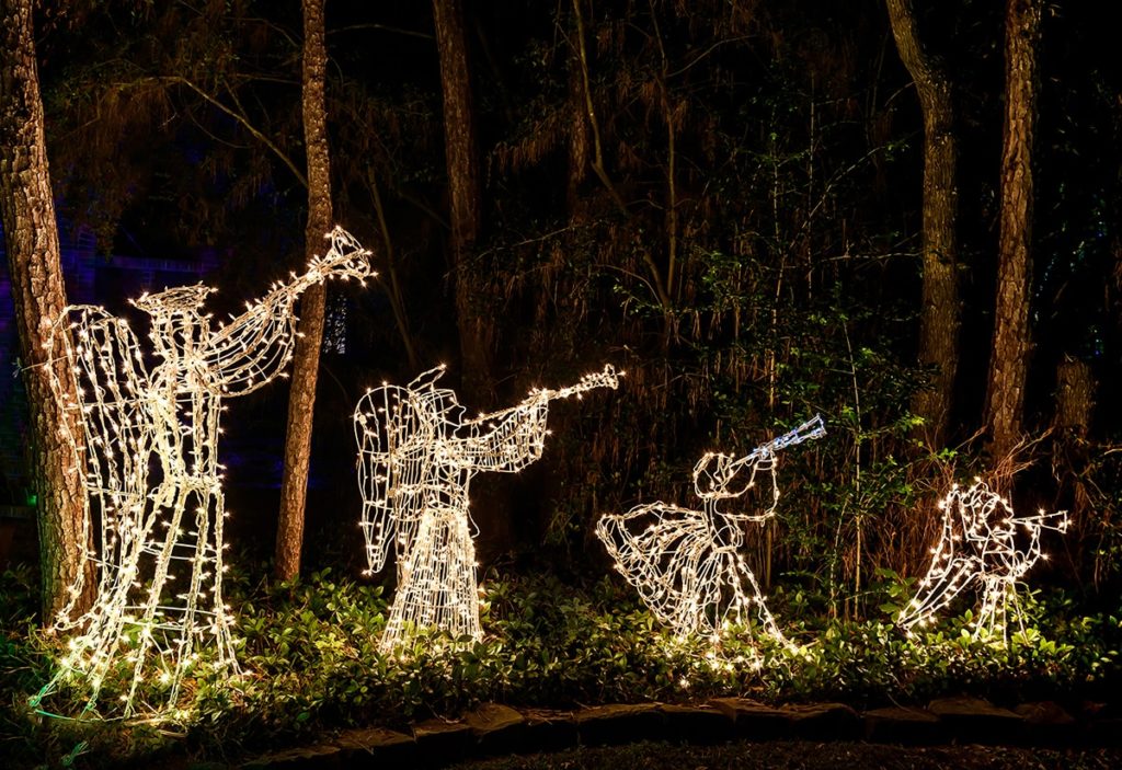 Legacy of the Tangle Brush Holiday Lights The Woodlands