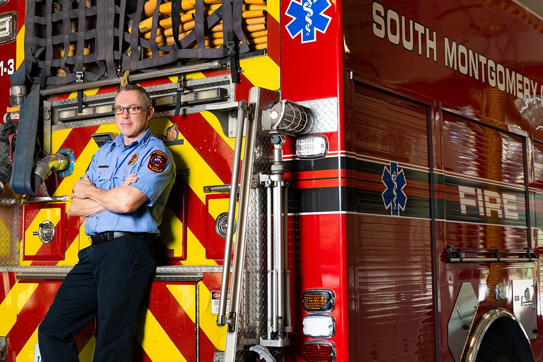 Firefighter Artist Bobby Hunt The Woodlands