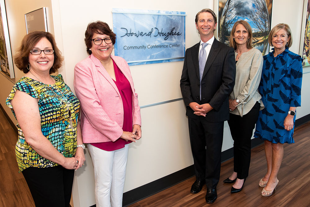The Howard Hughes Corporation® has recently shown its support to the community conference center in the new South tower at Memorial Hermann The Woodlands Medical Center.