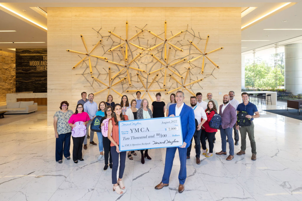 Howard Hughes Donates to YMCA by Hosting a Health Initiative Among the 300+ Miles of Nature Trails in The Woodlands, Bridgeland and The Woodlands Hills