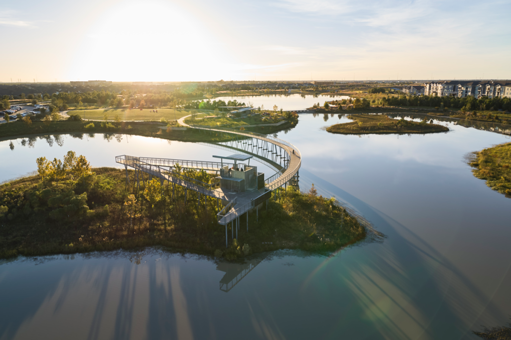 Bridgeland Josey Lake Bird Tower