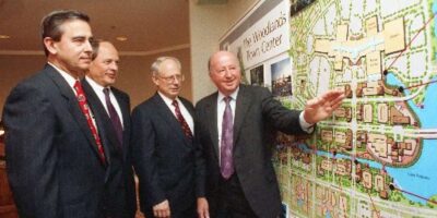 George Mitchell knew that The Woodlands would benefit from thinking of the future on things like sustainability and green space. (Howard Hughes photo)