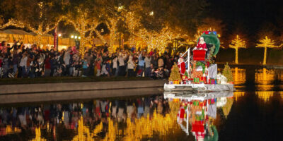 The Lighting of the Doves brings holiday magic to The Woodlands.