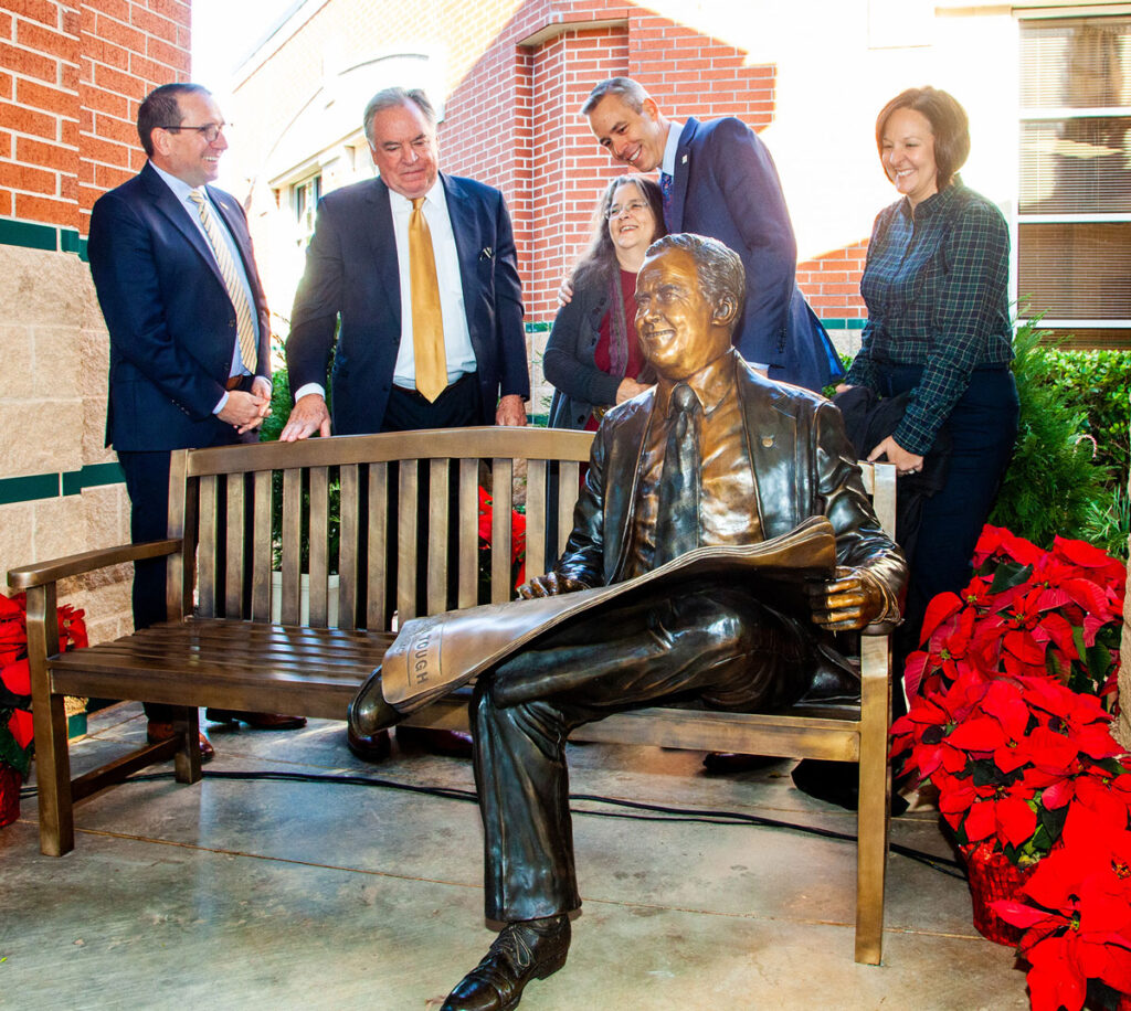 Coulson Tough Sculpture Dedication 