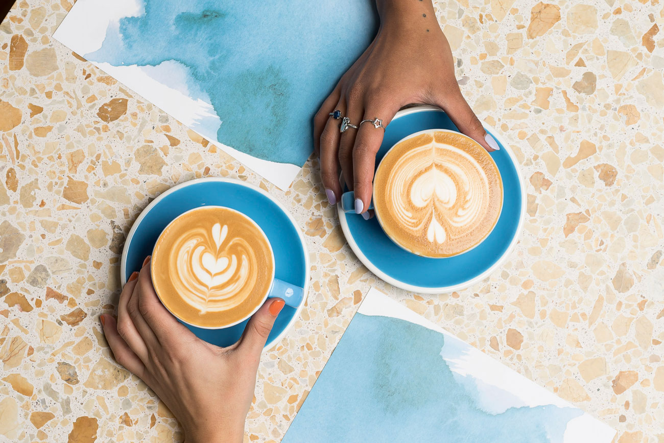 Bluestone Lane, Coffee Shop & Café, Now Open in Lobby of 9950 Woodloch