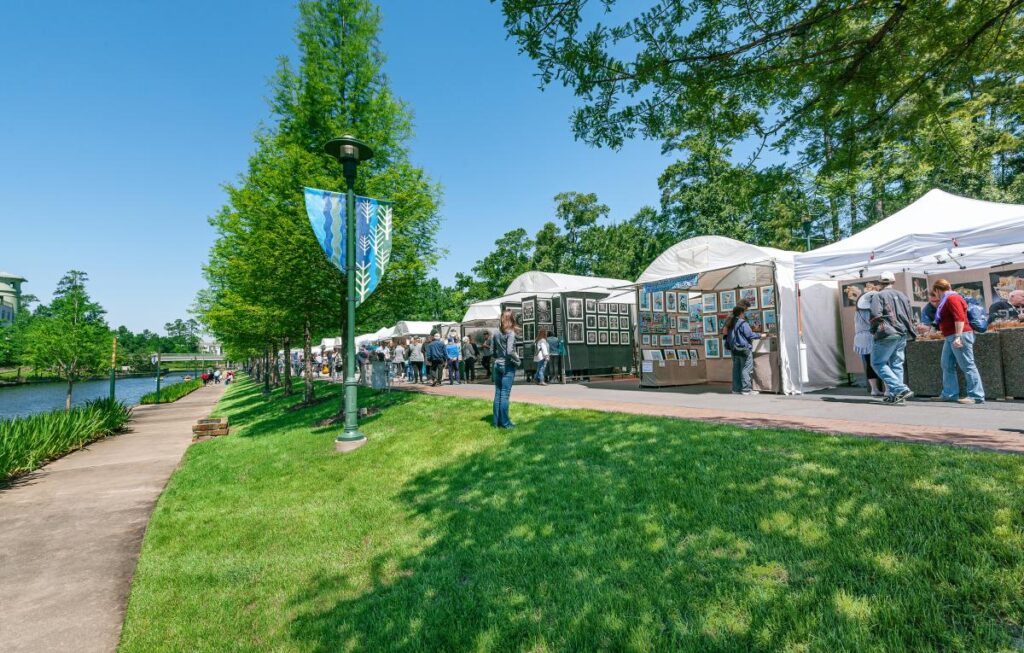 The Woodlands Waterway Arts Festival has grown into one of the top rated fine art festivals in the country. (Courtesy Visit The Woodlands)