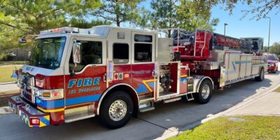 Firefighters in The Woodlands do much more than keep the trucks ready for calls. (Courtesy The Woodlands Township)